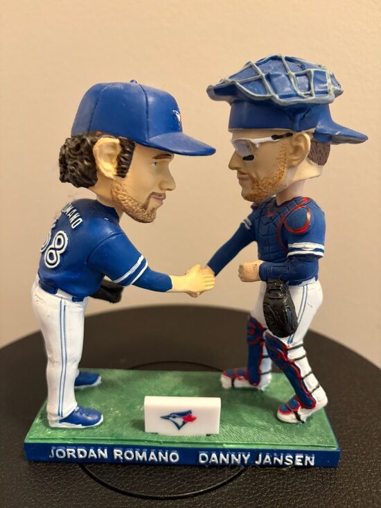 Toronto Blue Jays Other - Jordan Romano & Danny Jansen Dual Bobblehead Toronto Blue Jays MLB